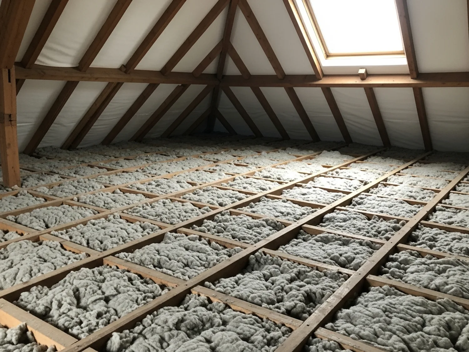 Réalisation : Isolation des combles — Résidentiel neuf